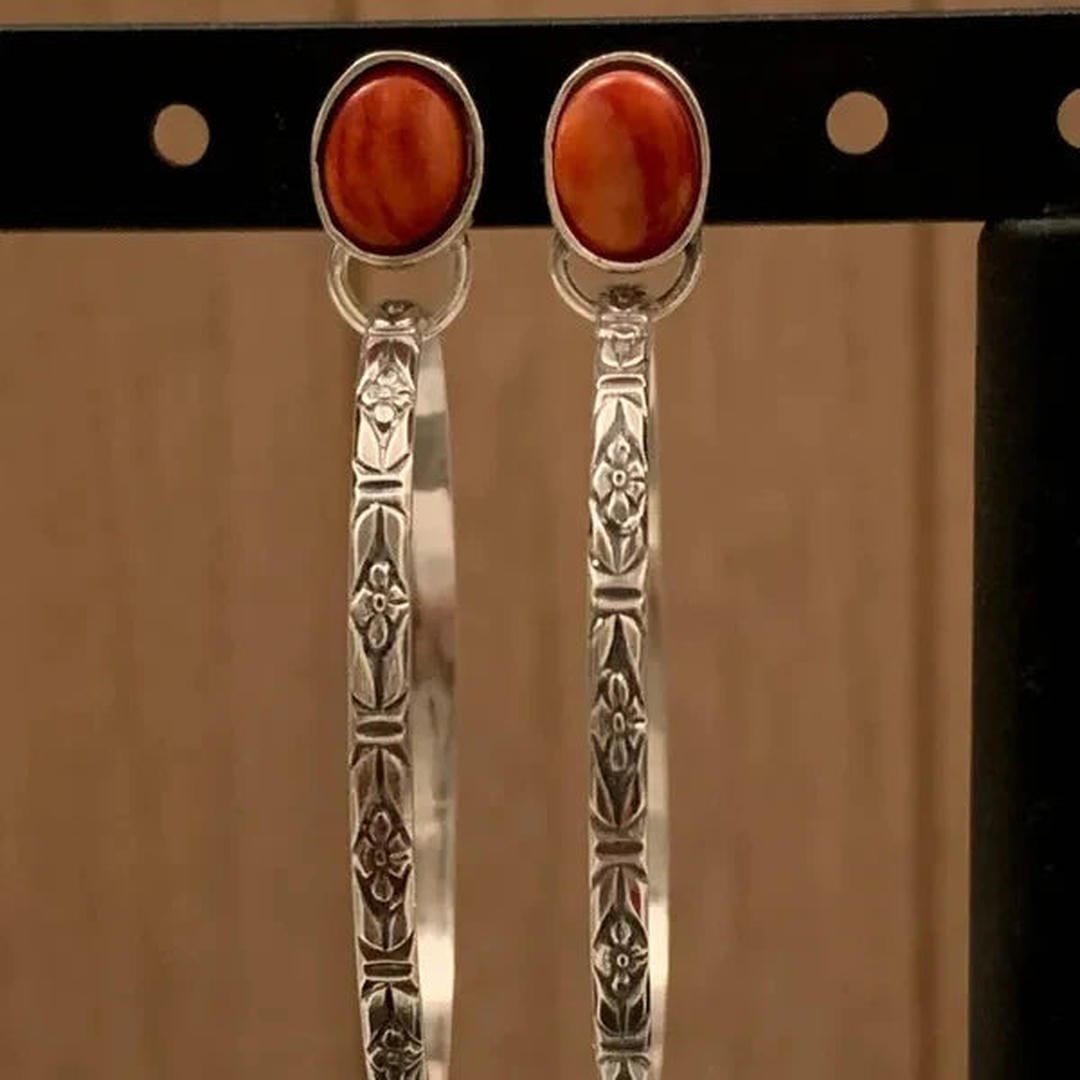 Vintage Boho Chic Σκουλαρίκια με Όνυχα