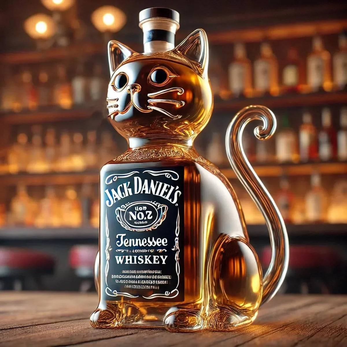 Μπουκάλι Ουίσκι Jack Daniel's - Έκδοση Γάτα