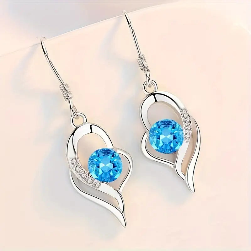Κρεμαστά Σκουλαρίκια Eclipse Heart