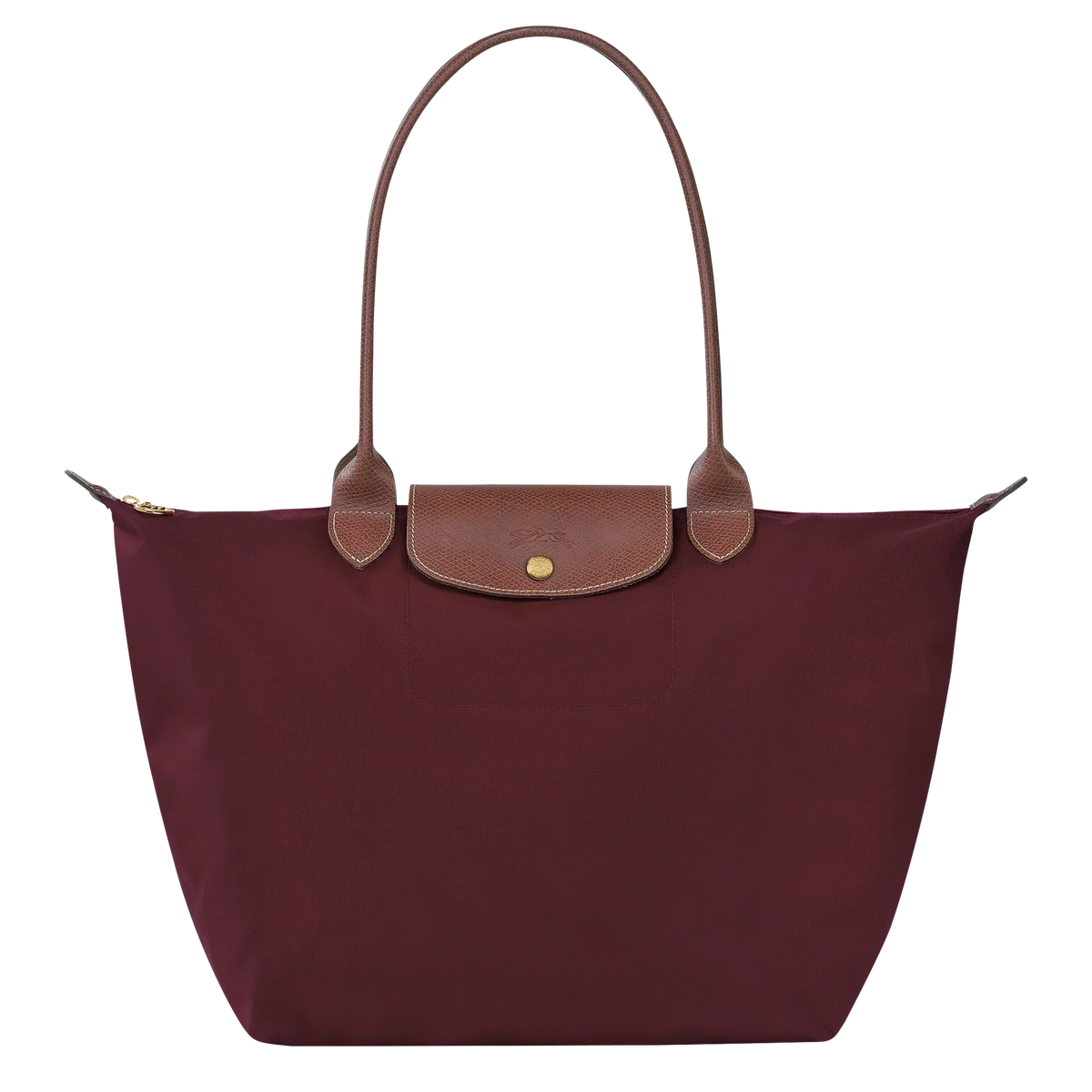Longchamp - Μεγάλη Τσάντα Le Pliage Tote, Μπορντό
