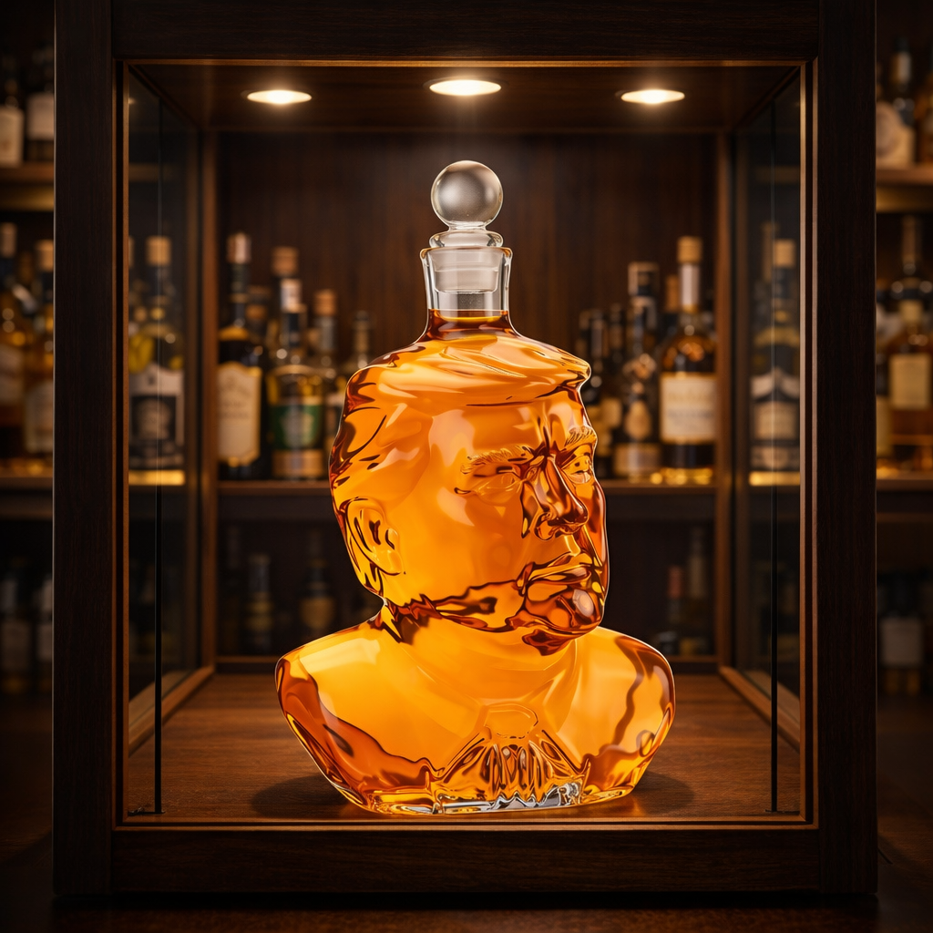 Whiskey Bottle - President Trump Edition