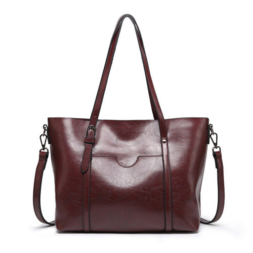 Sophia - Κομψή Δερμάτινη Τσάντα Tote Refined Elegance