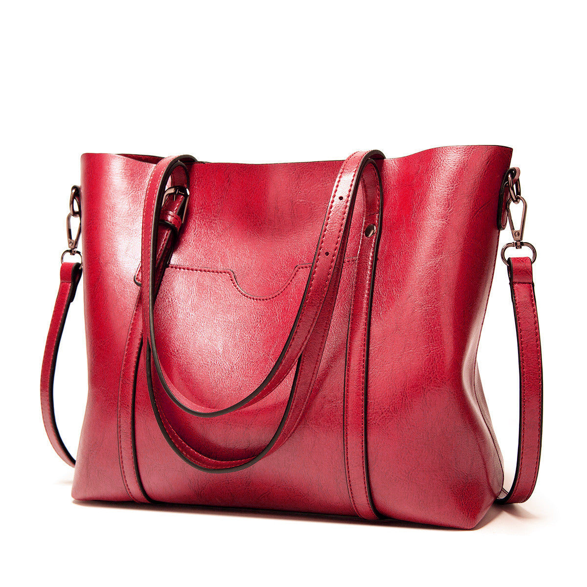 Sophia - Κομψή Δερμάτινη Τσάντα Tote Refined Elegance