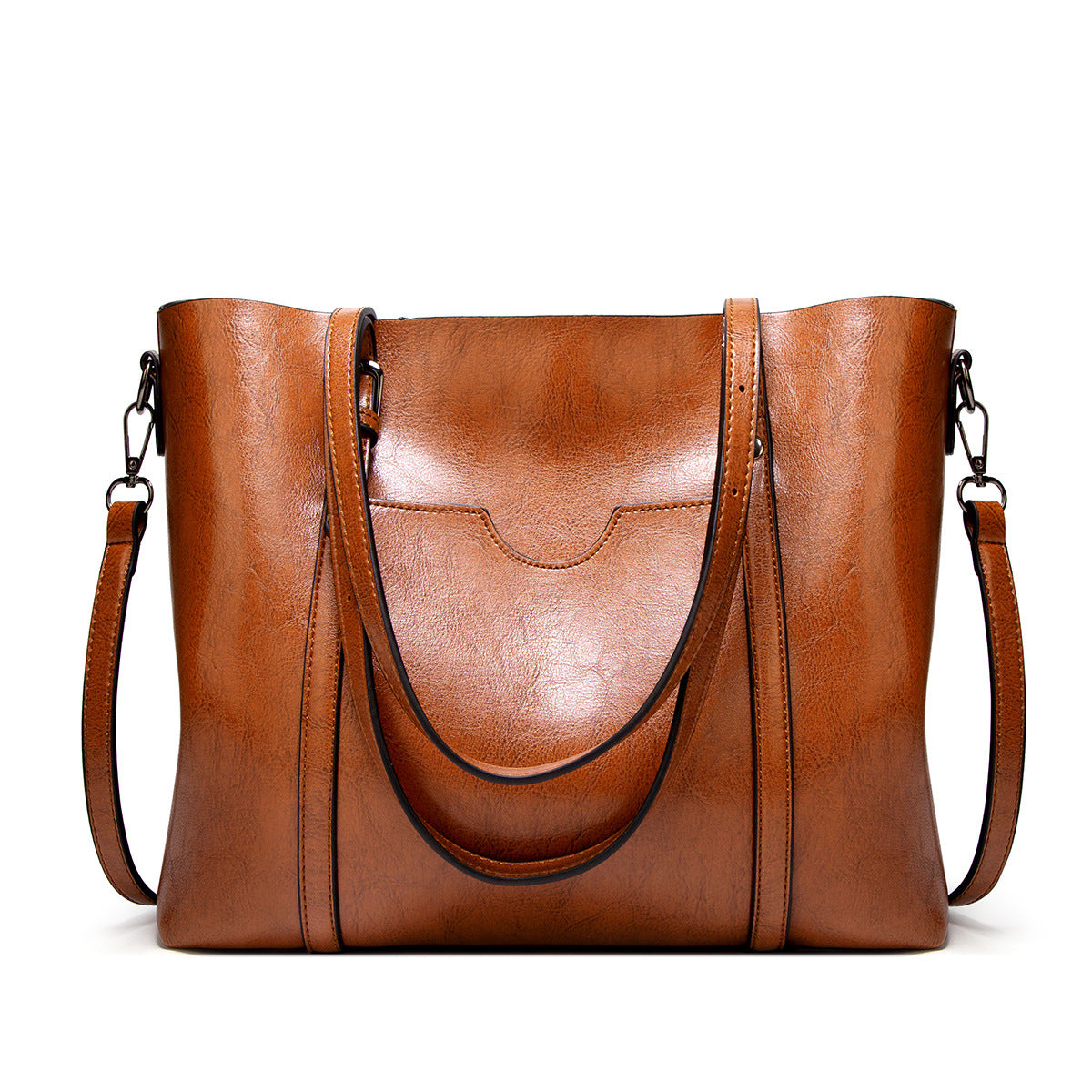Sophia - Κομψή Δερμάτινη Τσάντα Tote Refined Elegance