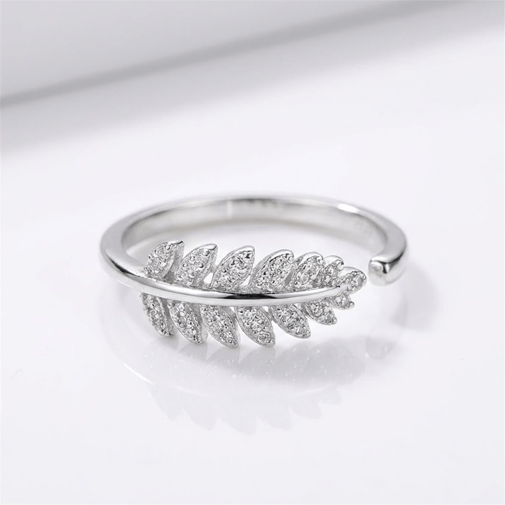 ΑΣΗΜΕΝΙΟ ΔΑΧΤΥΛΙΔΙ ΦΤΕΡΟ ΜΕ ΖΙΡΓΚΟΝ - (ΡΥΘΜΙΖΟΜΕΝΟ)
