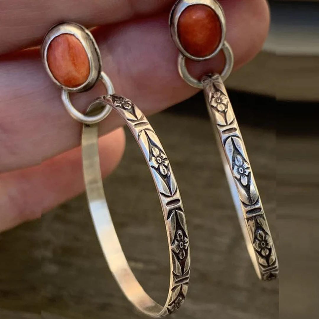 Vintage Boho Chic Σκουλαρίκια με Όνυχα