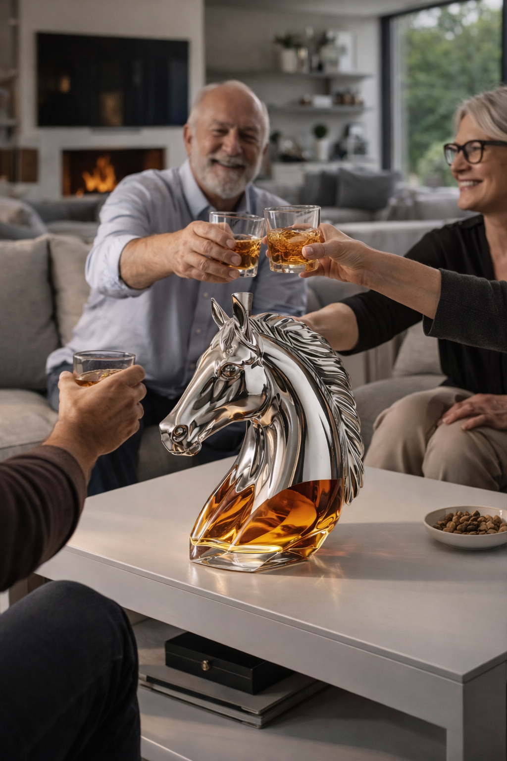 Whiskey Bottle – Horse Head Edition