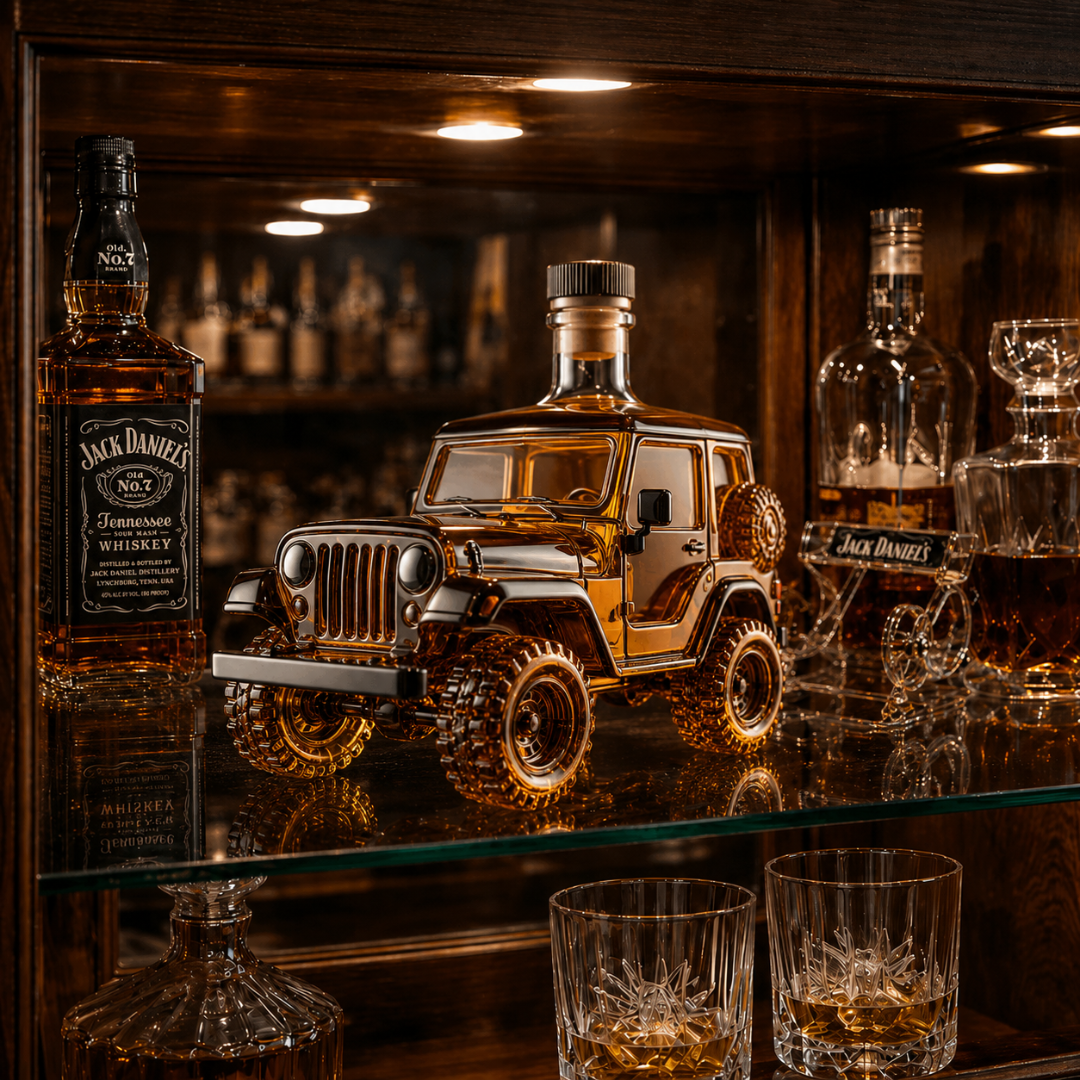 Whisky Bottle - Jeep Edition
