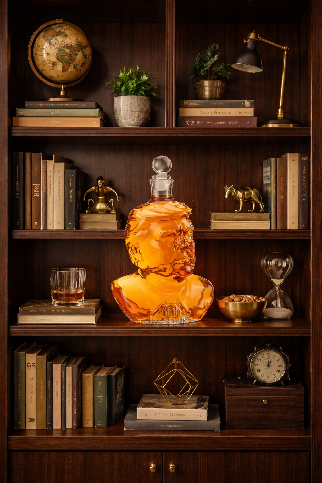 Whiskey Bottle - President Trump Edition