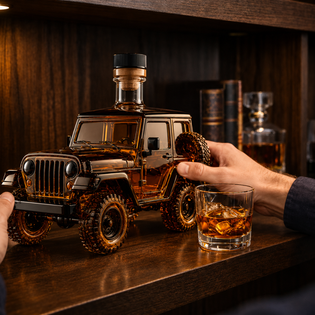 Whisky Bottle - Jeep Edition