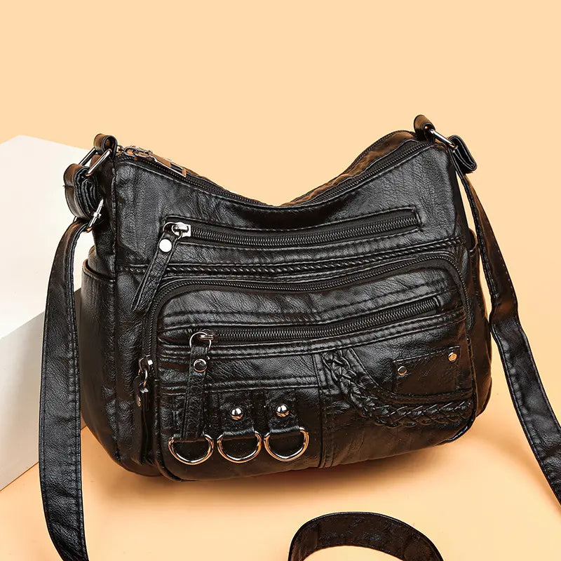 Olivia - Κομψή τσάντα ώμου Vintage Charm