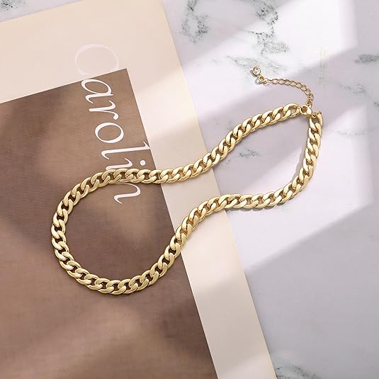 Κολιέ Cuban Link με χοντρούς κρίκους