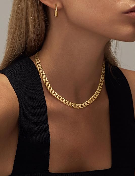 Κολιέ Cuban Link με χοντρούς κρίκους