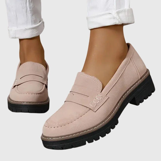 Melania | Διαχρονικά Σουέτ Loafers