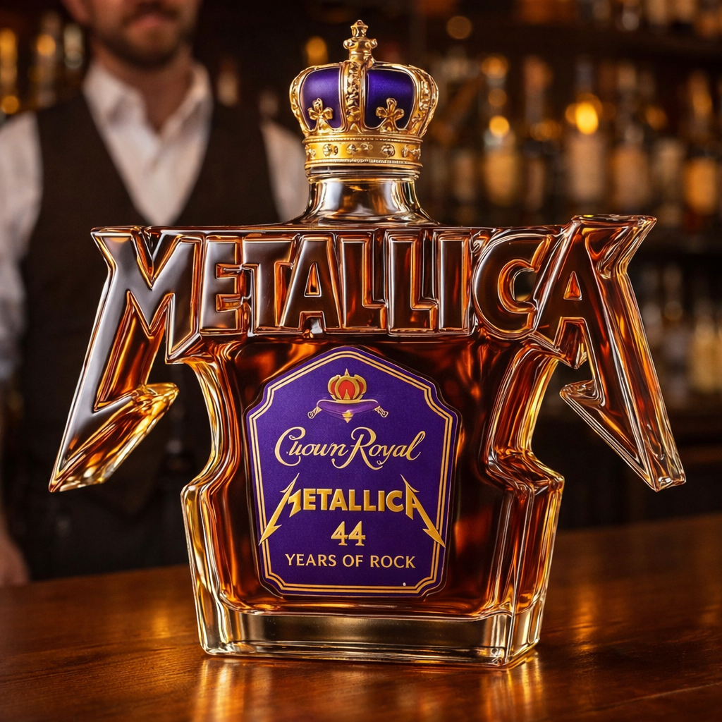 Μπουκάλι ουίσκι - Έκδοση Metallica Rock