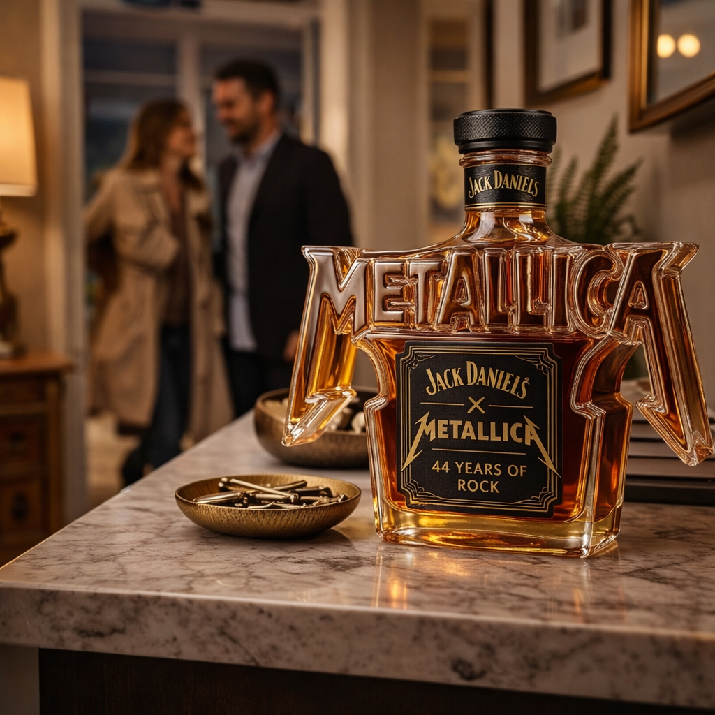 Μπουκάλι ουίσκι - Έκδοση Metallica Rock