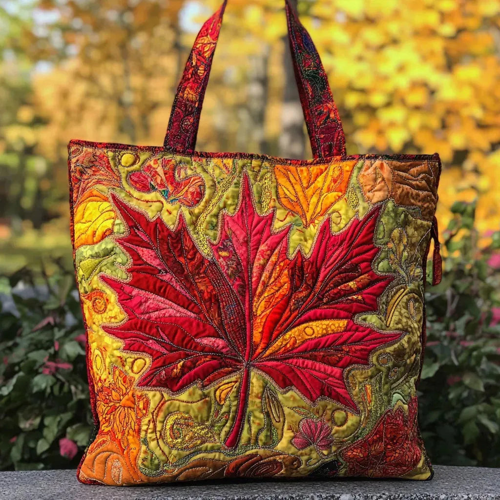 Handcrafted Sunset Maple Bag