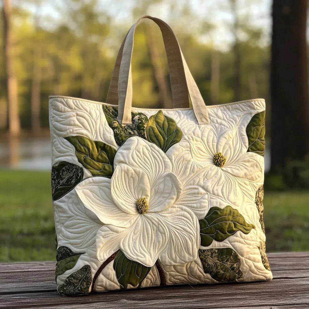 Elegant Floral Quilted Bag