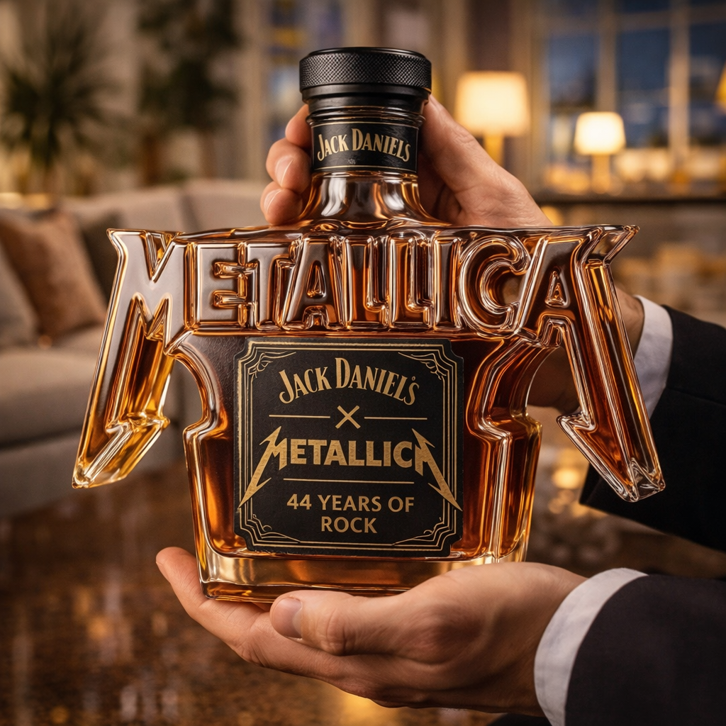 Μπουκάλι ουίσκι - Έκδοση Metallica Rock