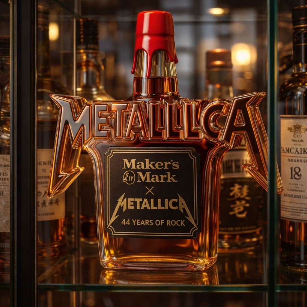 Μπουκάλι ουίσκι - Έκδοση Metallica Rock