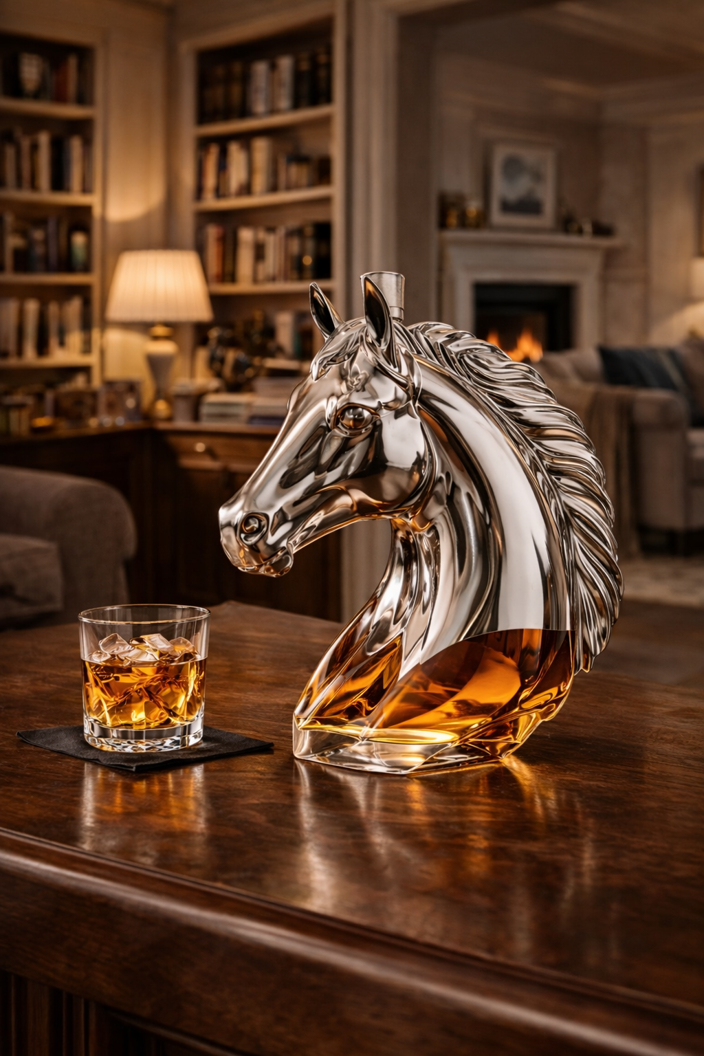 Whiskey Bottle – Horse Head Edition