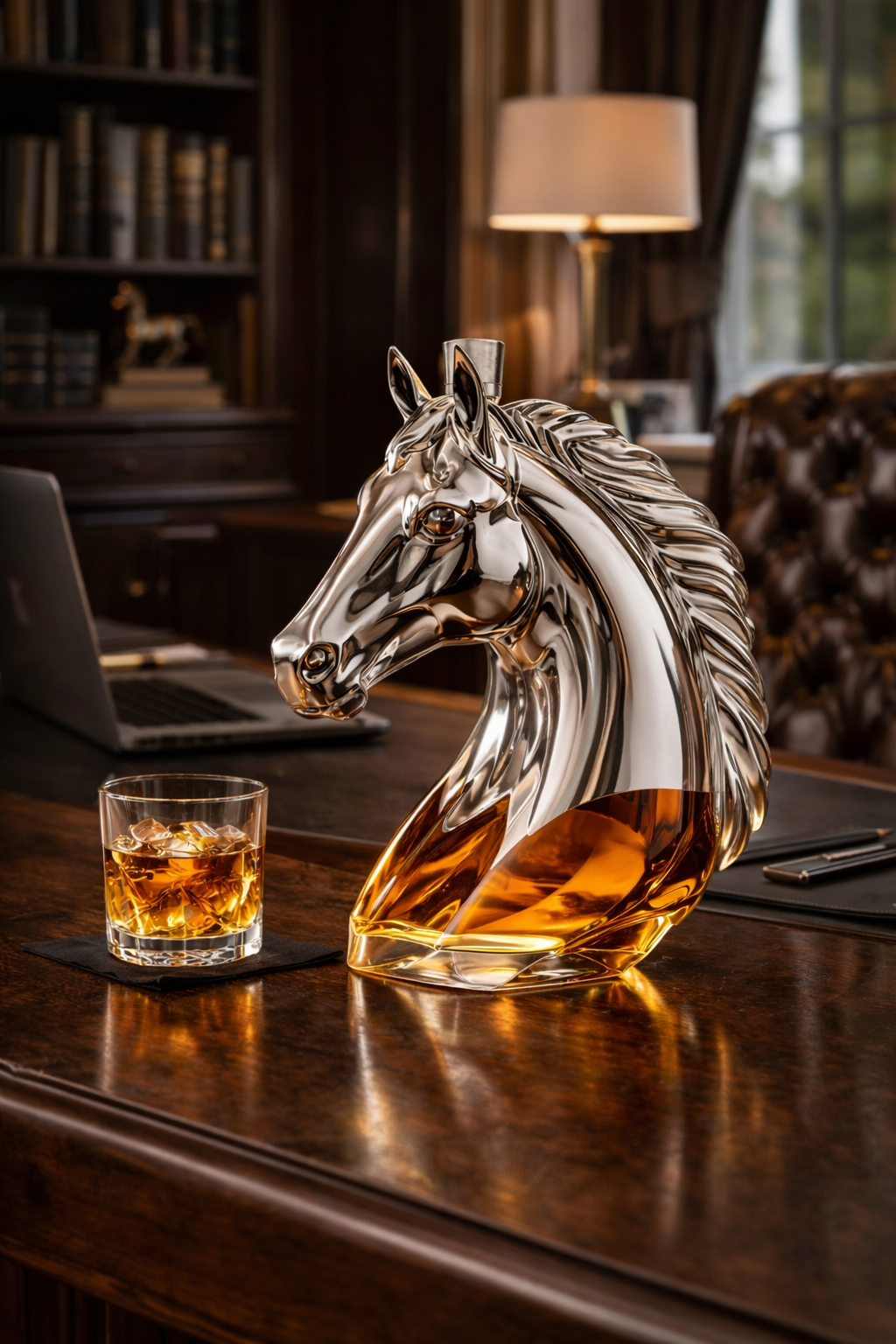Whiskey Bottle – Horse Head Edition