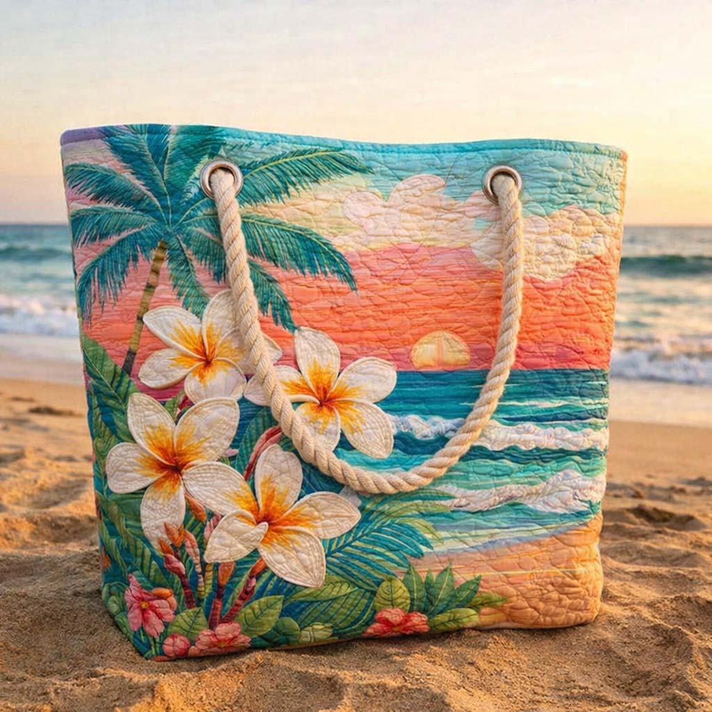 Καπιτονέ τσάντα θαλάσσης Tropical Vibe