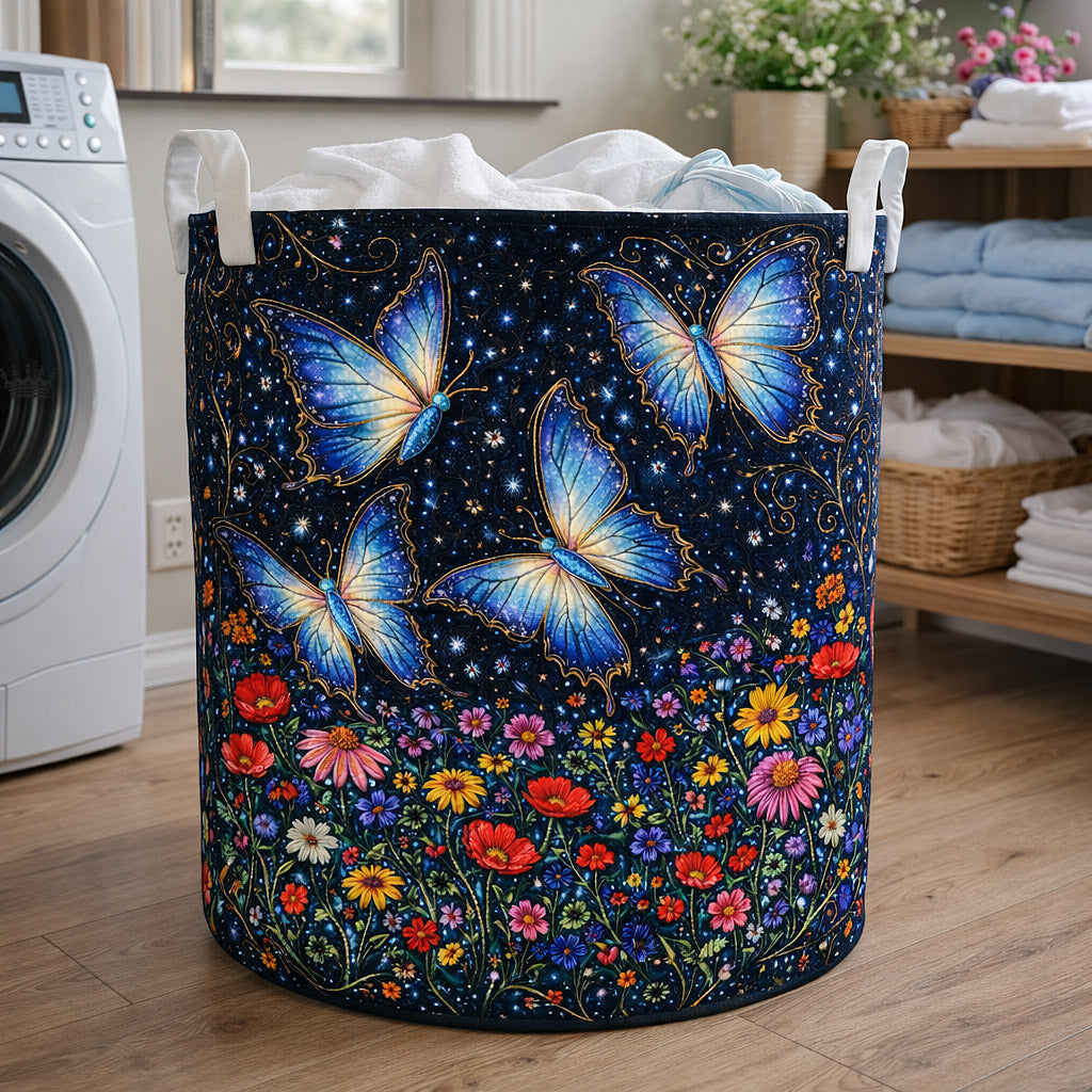 Καπιτονέ Καλάθι Απλύτων Meadow Flutter