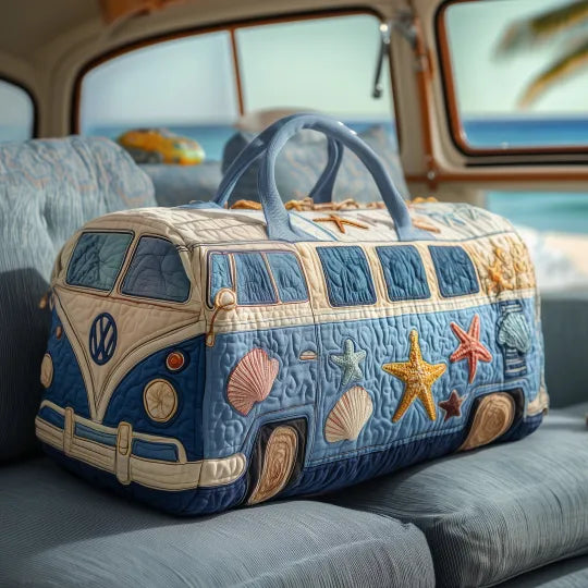 Padded Travel Bag - Hippie Van Beach