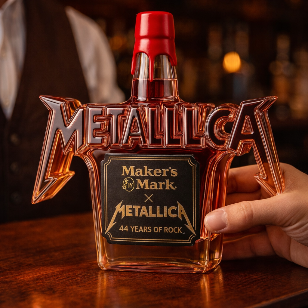 Μπουκάλι ουίσκι - Έκδοση Metallica Rock
