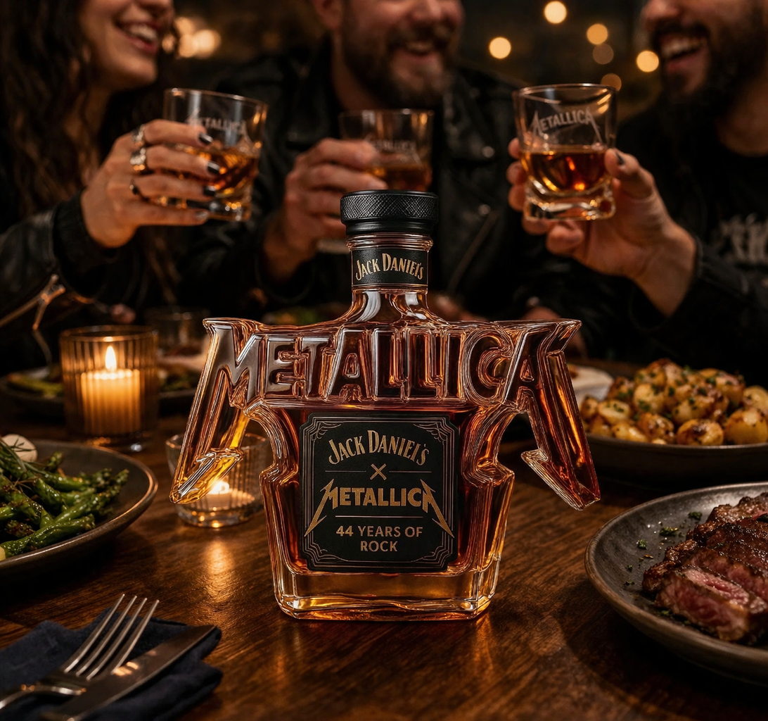 Μπουκάλι ουίσκι - Έκδοση Metallica Rock