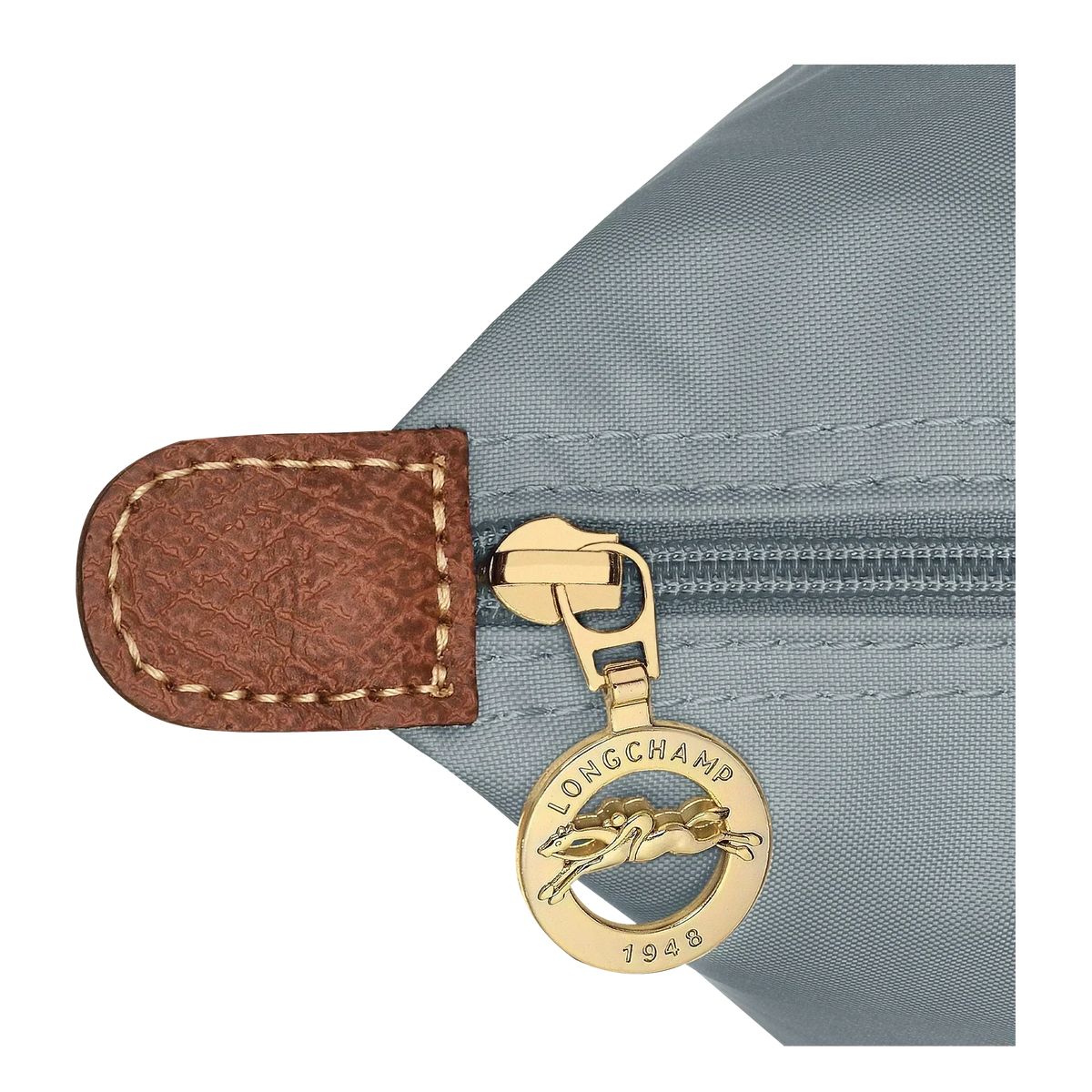 Longchamp - Τσάντα Tote Le Pliage Large, Ατσαλί
