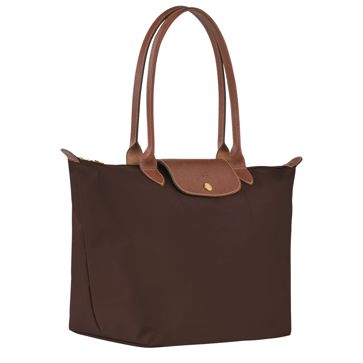 Longchamp - Μεγάλη Τσάντα Le Pliage Tote, Έβενος