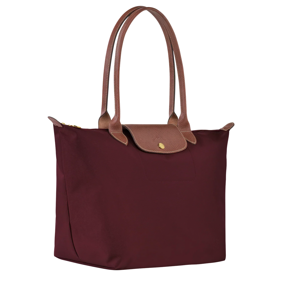 Longchamp - Μεγάλη Τσάντα Le Pliage Tote, Μπορντό