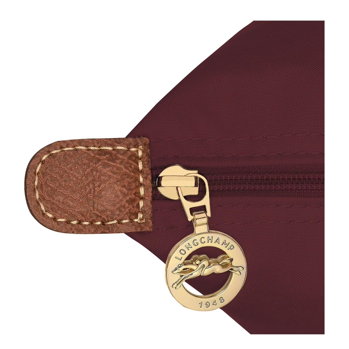 Longchamp - Μεγάλη Τσάντα Le Pliage Tote, Μπορντό