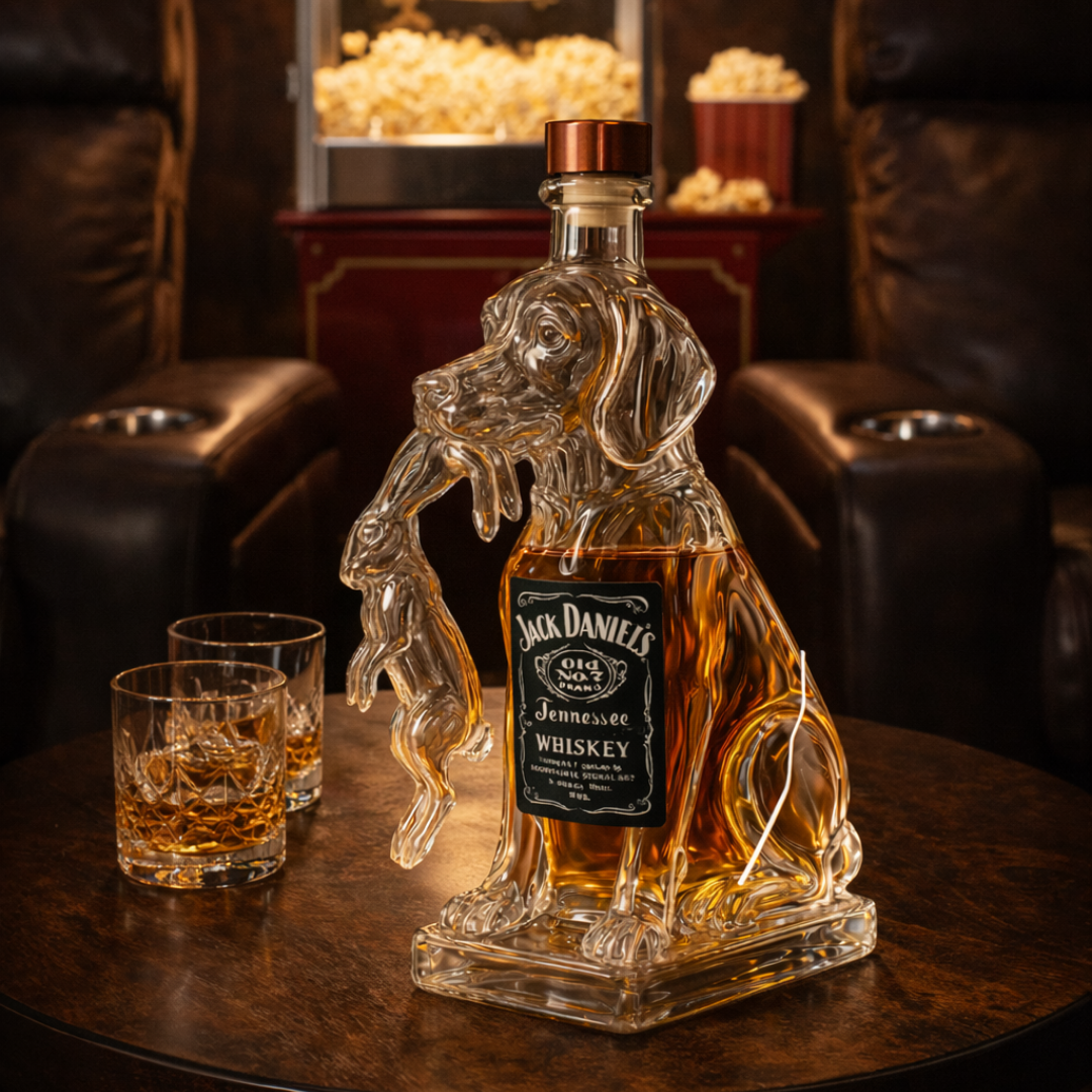 Jack Daniel's Whisky Bottle - Dog Edition