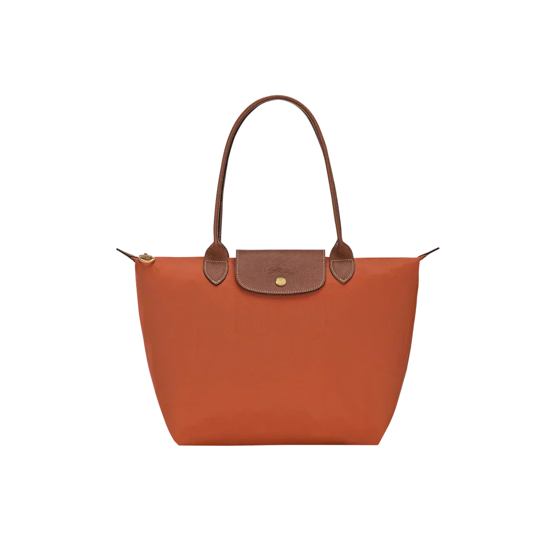 Longchamp - Τσάντα Tote Le Pliage Large, Κεραμιδί