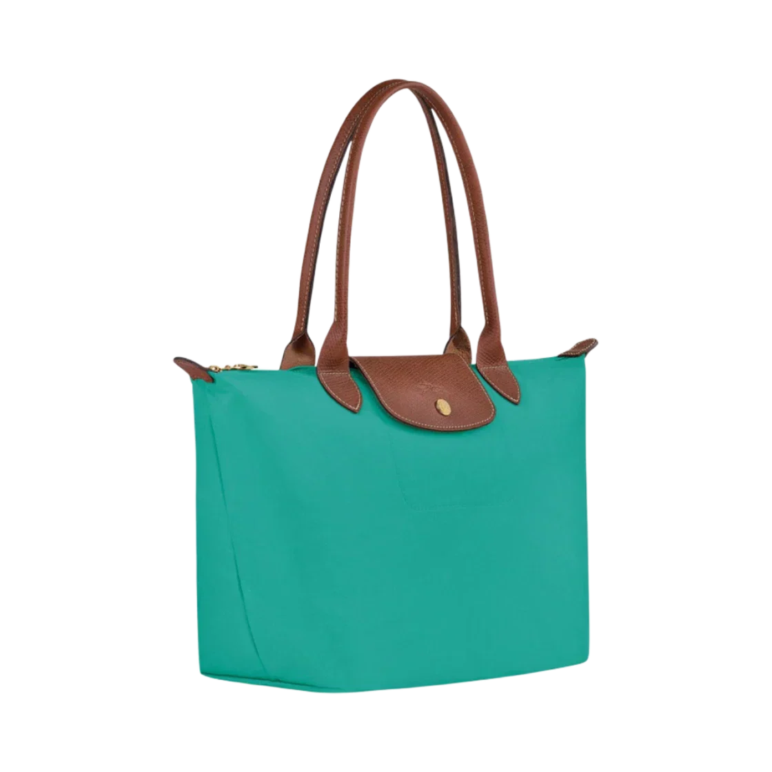 Longchamp - Τσάντα Le Pliage Tote Large, Τιρκουάζ