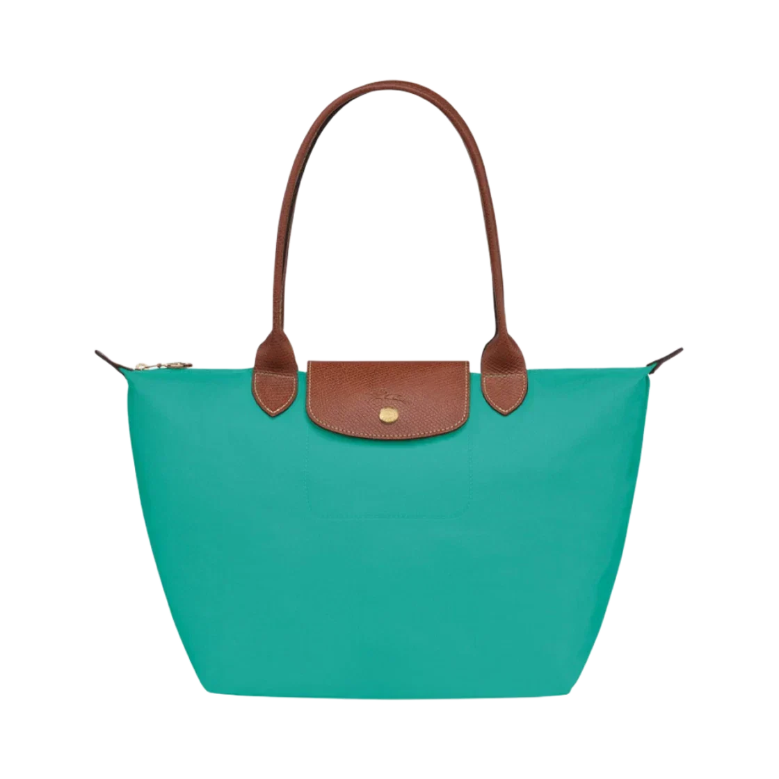 Longchamp - Τσάντα Le Pliage Tote Large, Τιρκουάζ