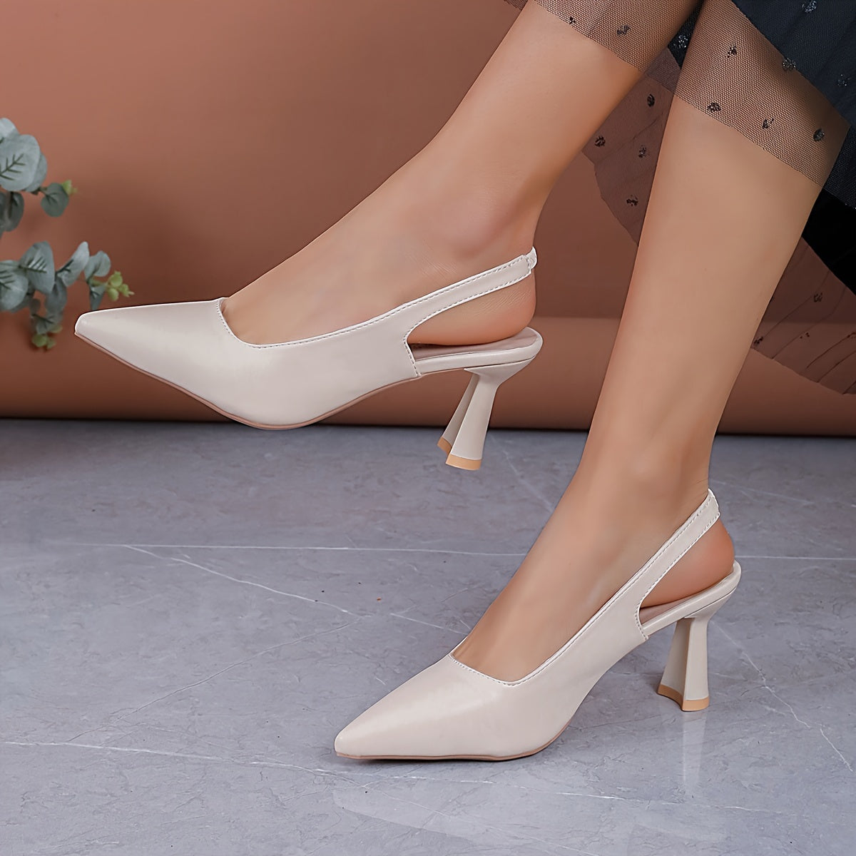 Sophia | Κομψές Slingback Γόβες
