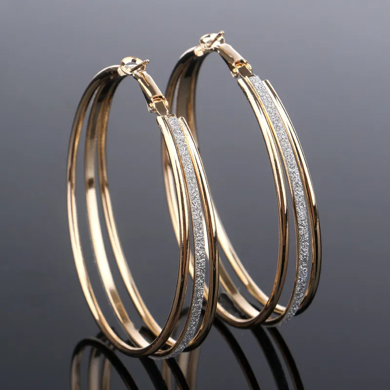 Vintage χρυσά σκουλαρίκια κρίκοι