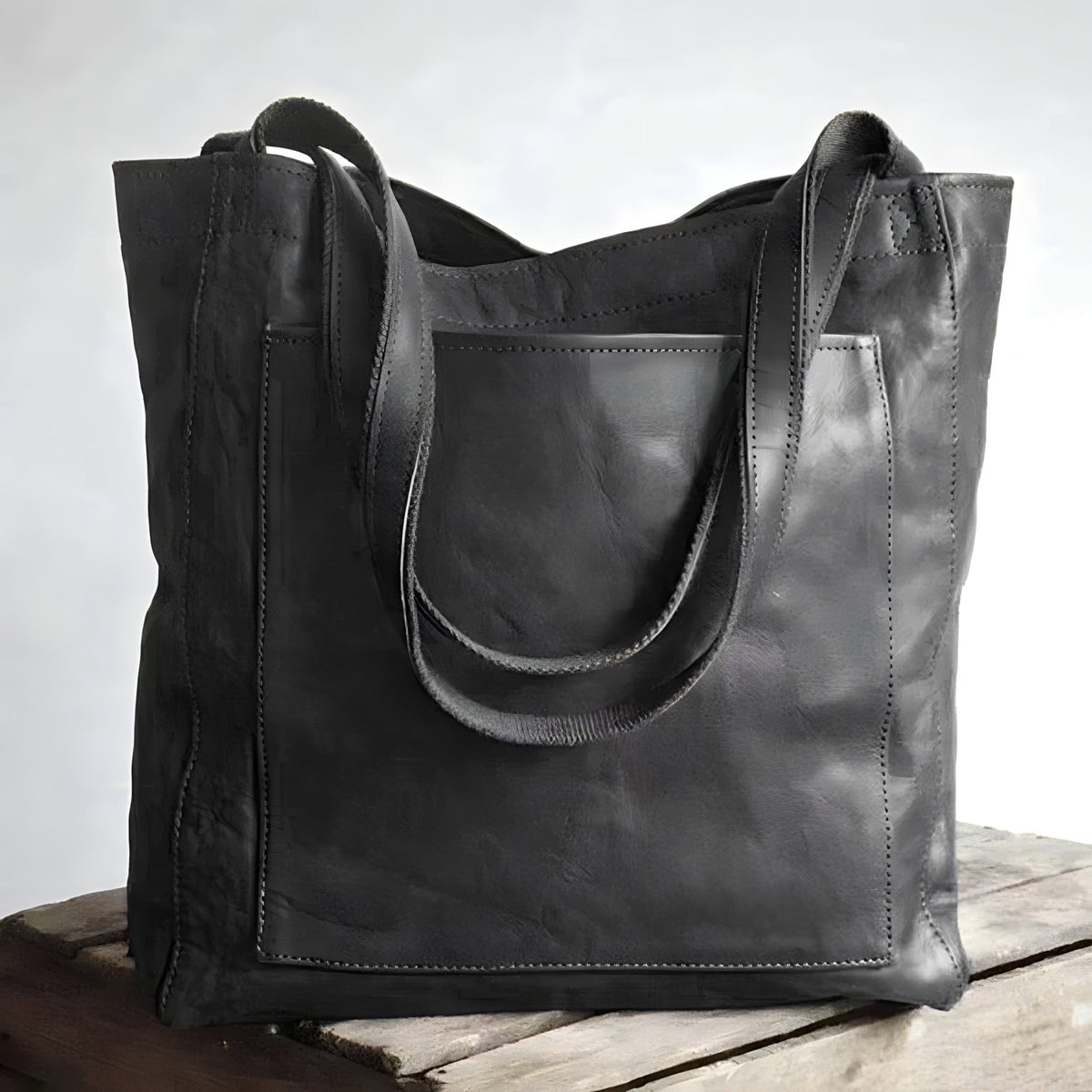 Carol - Modern Chic Δερμάτινη Τσάντα Tote
