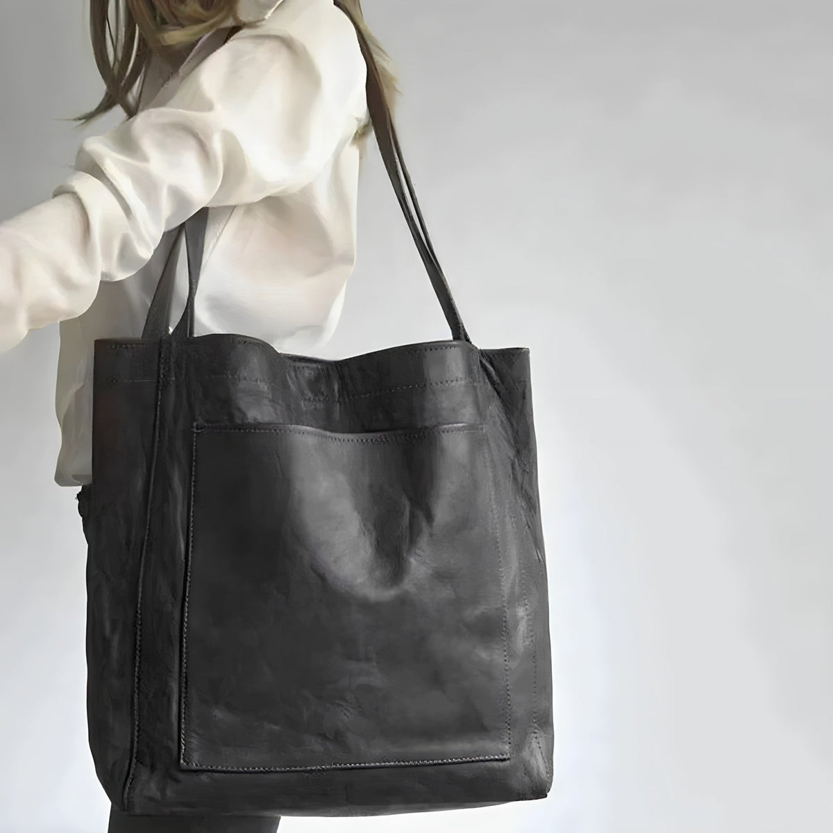 Carol - Modern Chic Δερμάτινη Τσάντα Tote