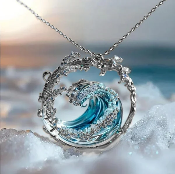 Vintage Κολιέ Ocean's Oath